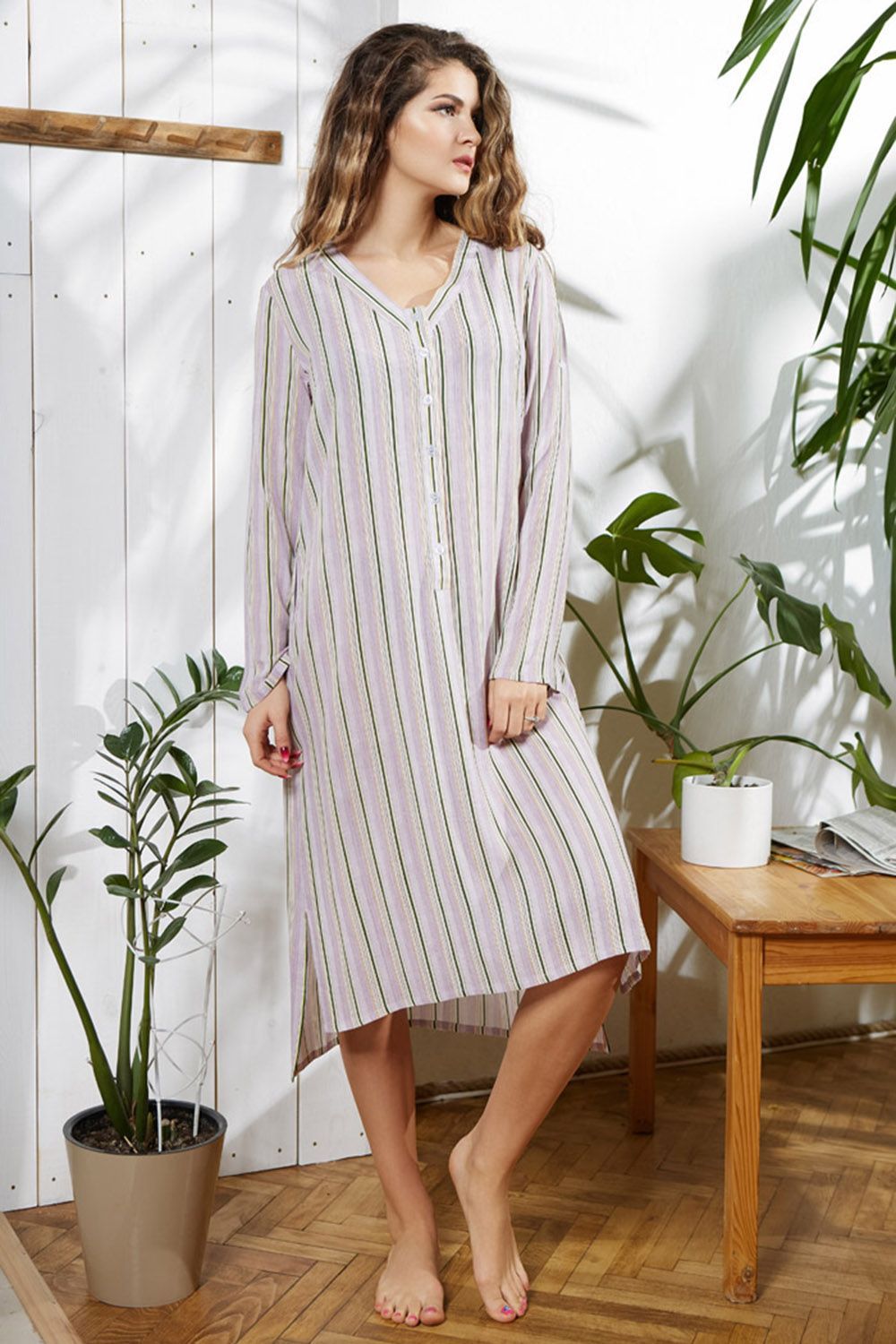 туника noemi 16414 сиреневый от магазина «Зона Белья»