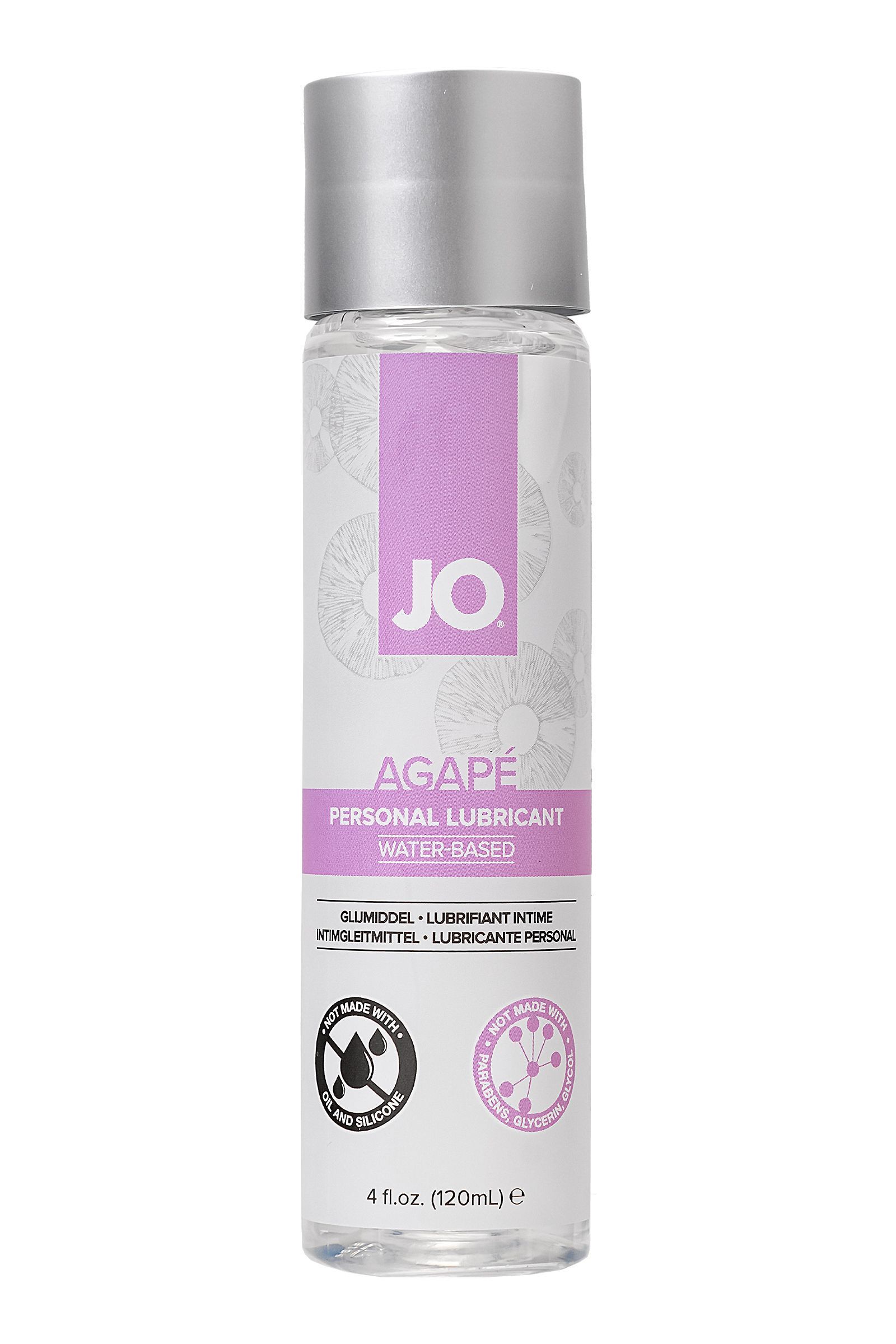 женский лубрикант на водной основе jo agape lubricant original - 120 мл. от магазина «Зона Белья»