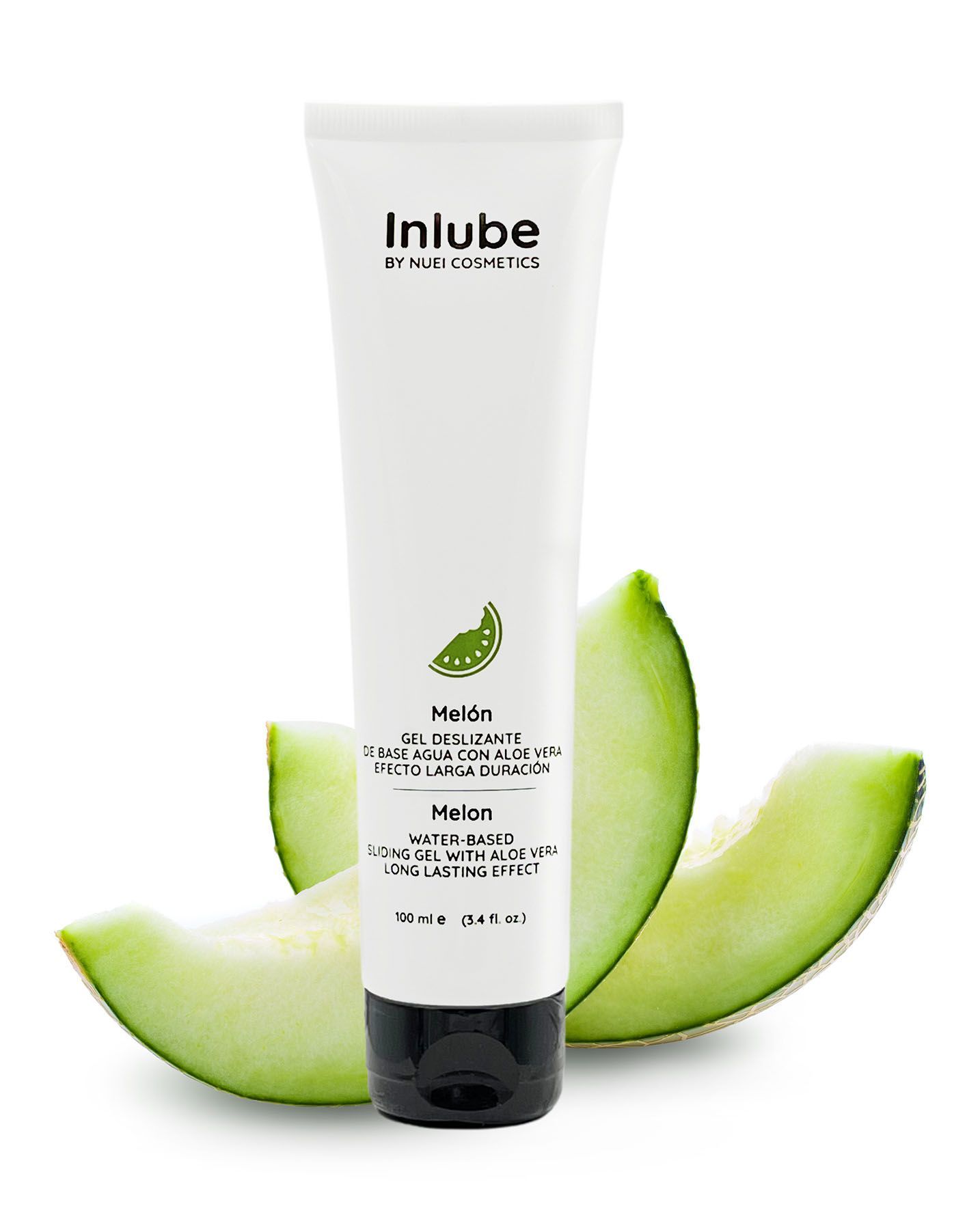 лубрикант на водной основе nuei inlube с алоэ вера и ароматом дыни - 100 мл. от магазина «Зона Белья»