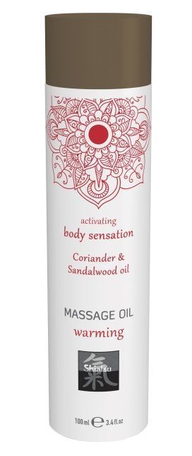 массажное масло с ароматом кориандра с добавлением сандалового масла - 100 мл. от магазина «Зона Белья»