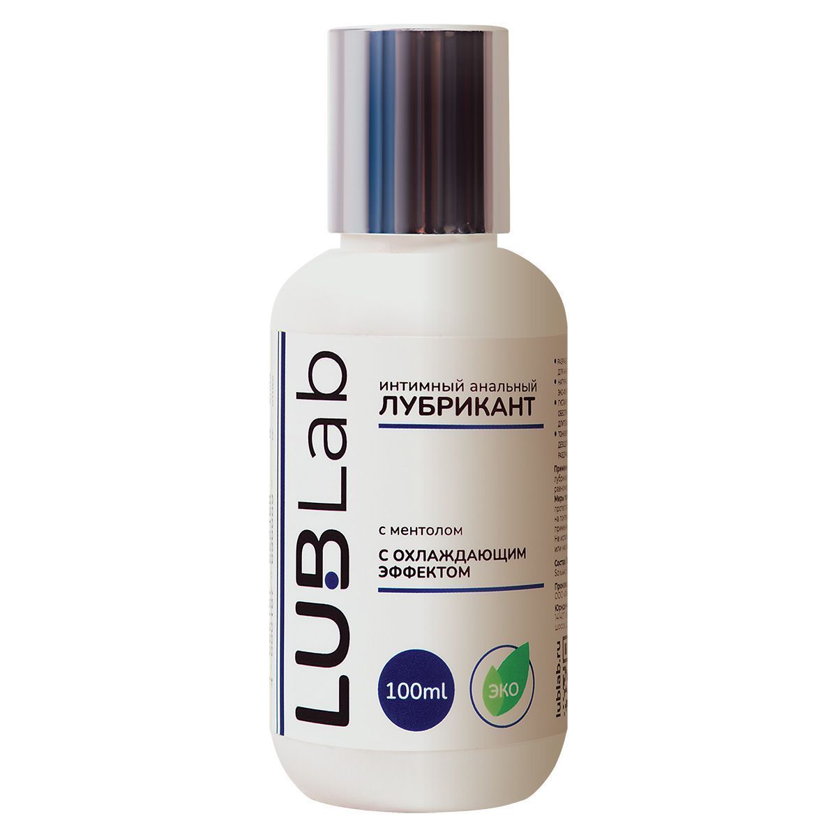 анальный лубрикант с ментолом и охлаждающим эффектом - 100 мл. от магазина «Зона Белья»
