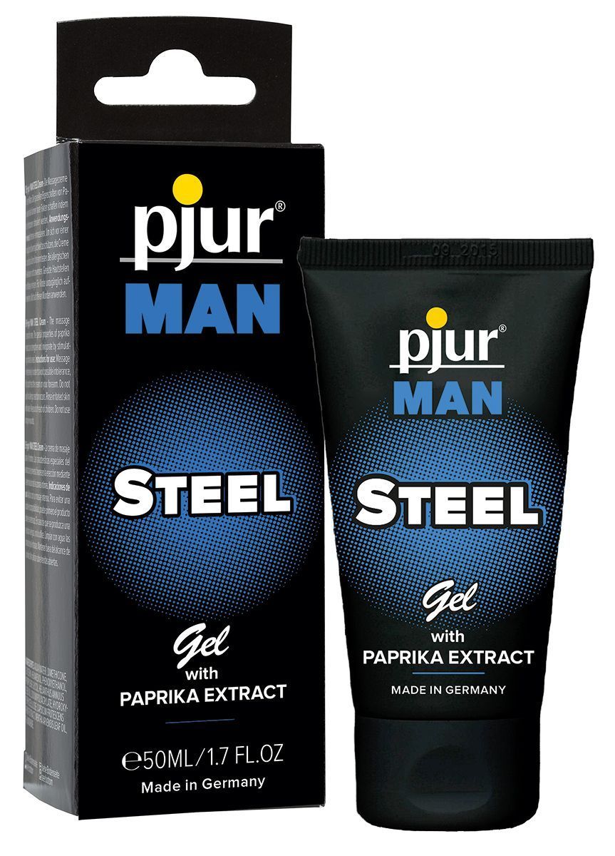 эрекционный гель для пениса pjur man steel gel - 50 мл. от магазина «Зона Белья»