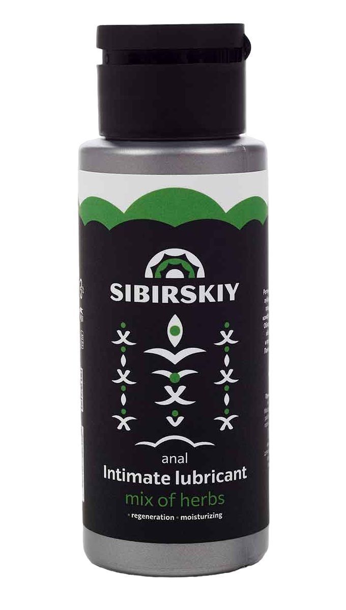 анальный лубрикант на водной основе sibirskiy с ароматом луговых трав - 100 мл. от магазина «Зона Белья»