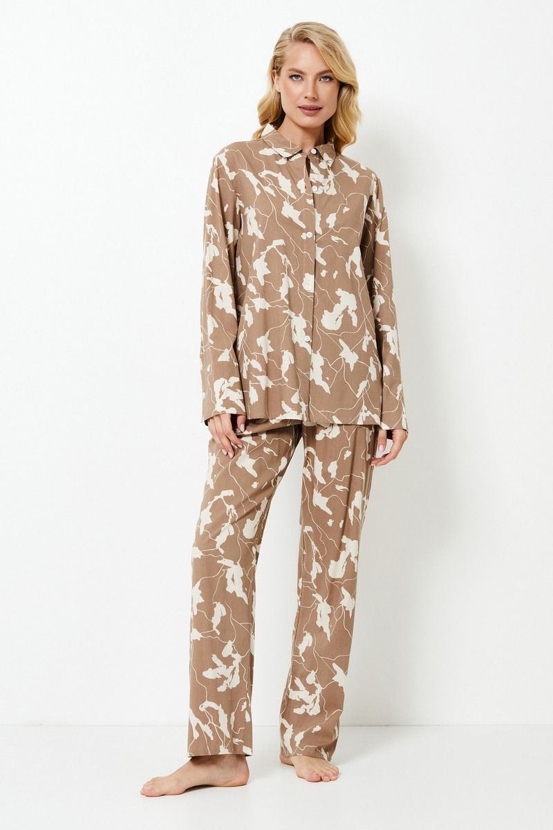 malika пижама женская со штанами от магазина «Зона Белья»