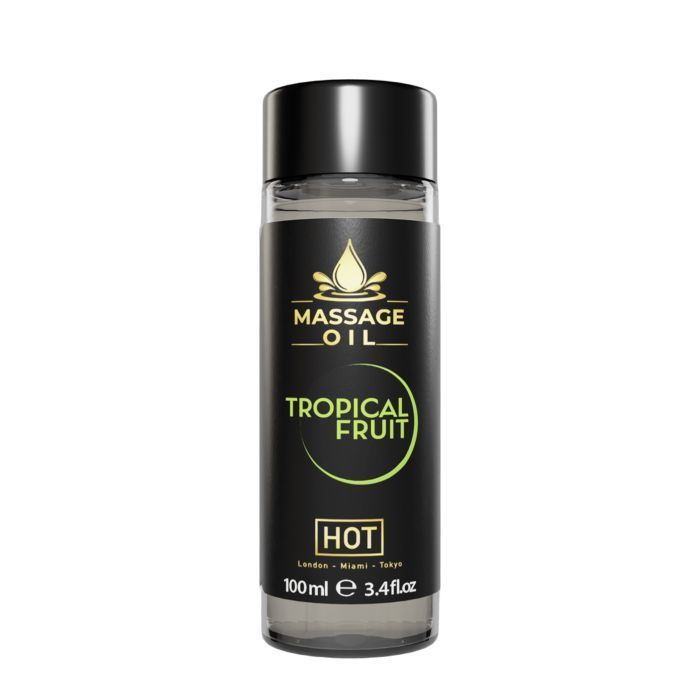 массажное масло c ароматом тропических фруктов massage oil - 100 мл. от магазина «Зона Белья»