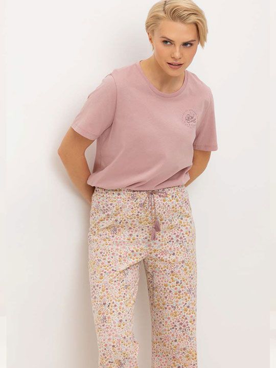 №е20193 пижама с брюками "яркая осень" от магазина «Зона Белья»