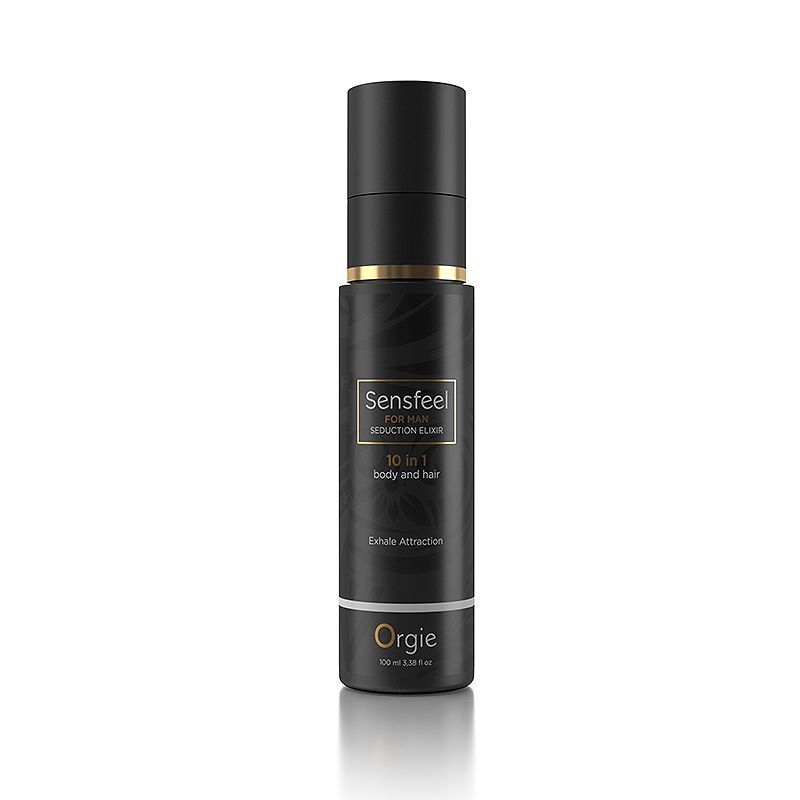 мужской лосьон для тела и волос с феромонами orgie sensfeel for man pheromone seduction elixir - 100 мл. от магазина «Зона Белья»
