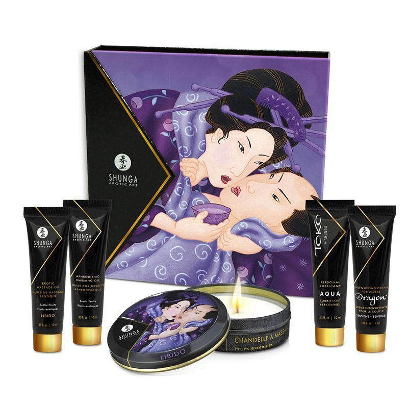 подарочный набор geishas secret из 5 предметов от магазина «Зона Белья»