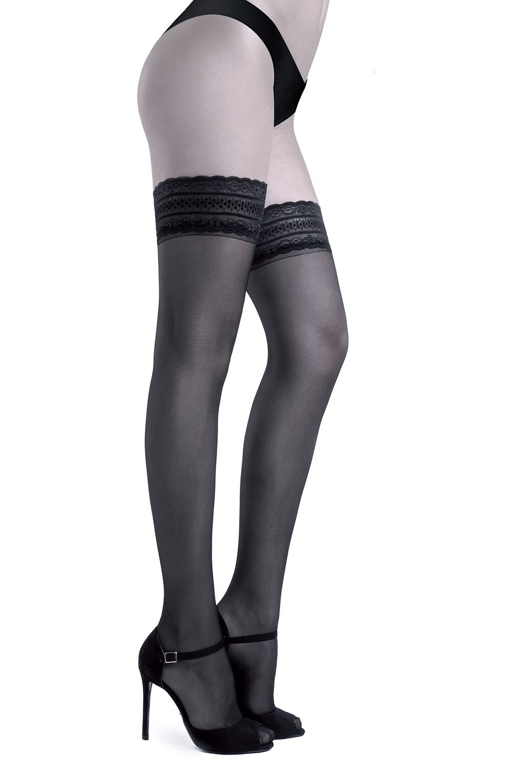 Чулки CA1108 Calza Plus 30 den Nero