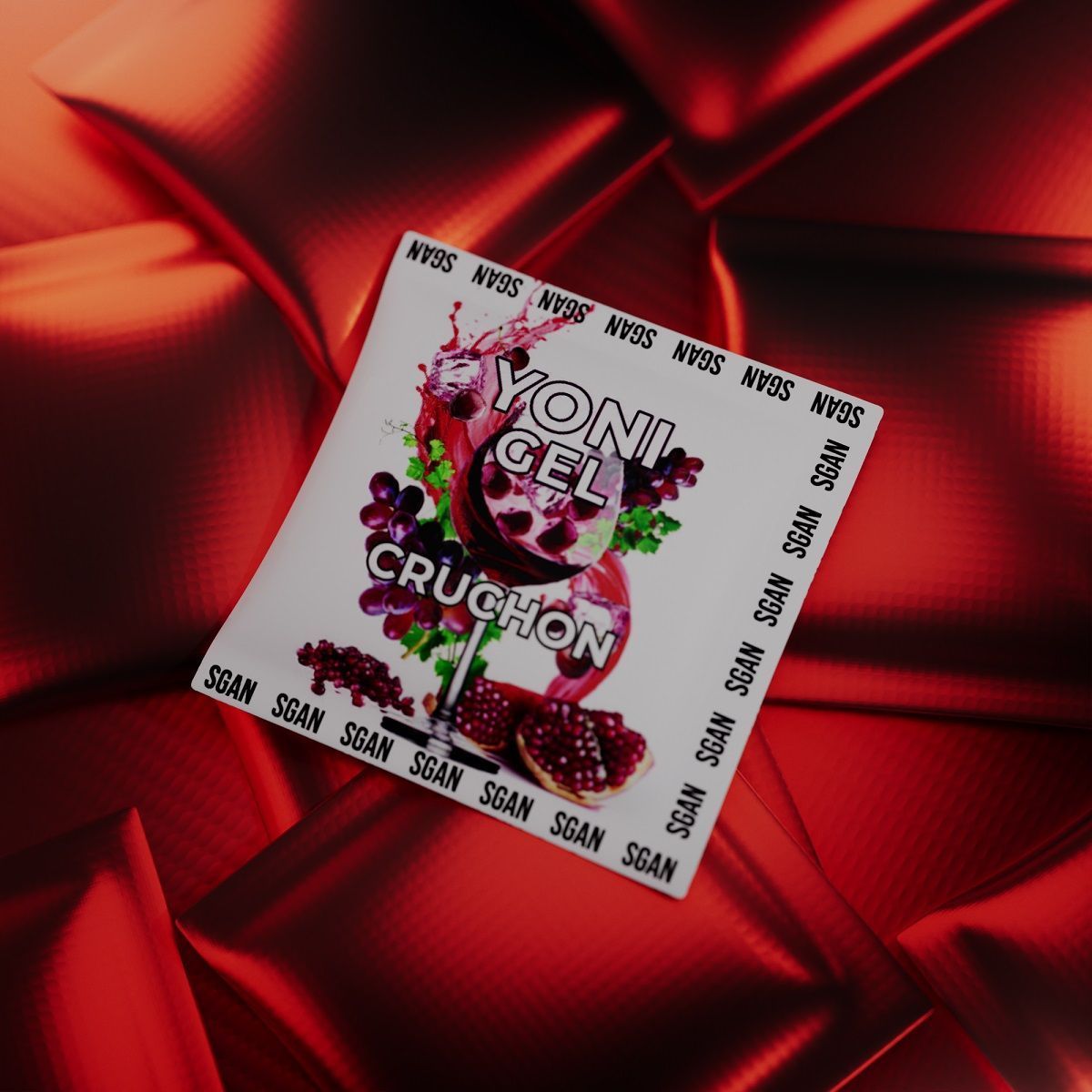 саше лубриканта для орального секса sgan со вкусом крюшона - 5 мл. от магазина «Зона Белья»