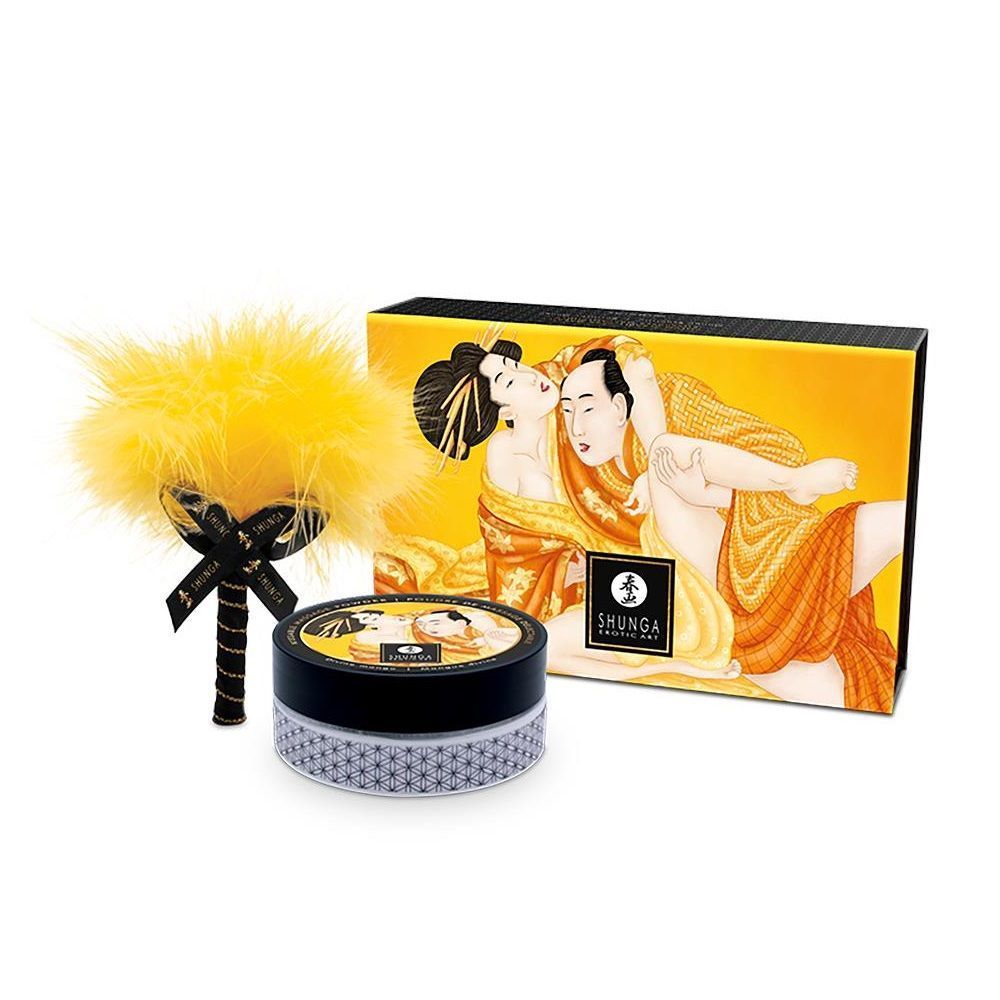 массажная пудра с ароматом манго luscious mango от магазина «Зона Белья»