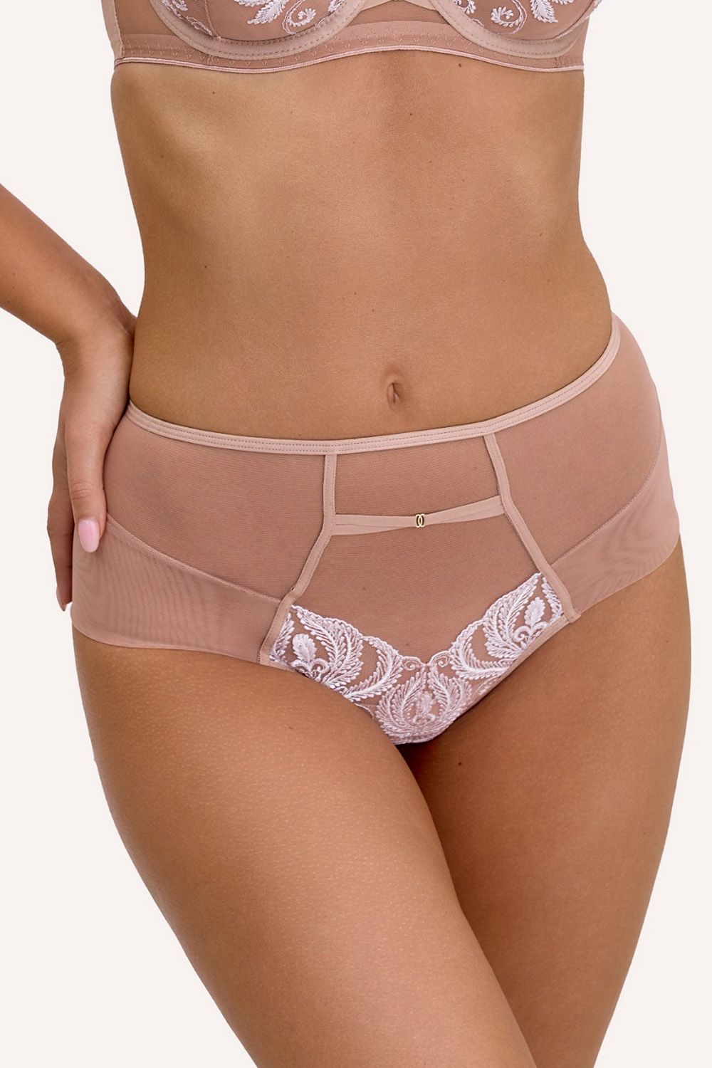 Трусы-бразилиана Lace Macchiato Brazilian