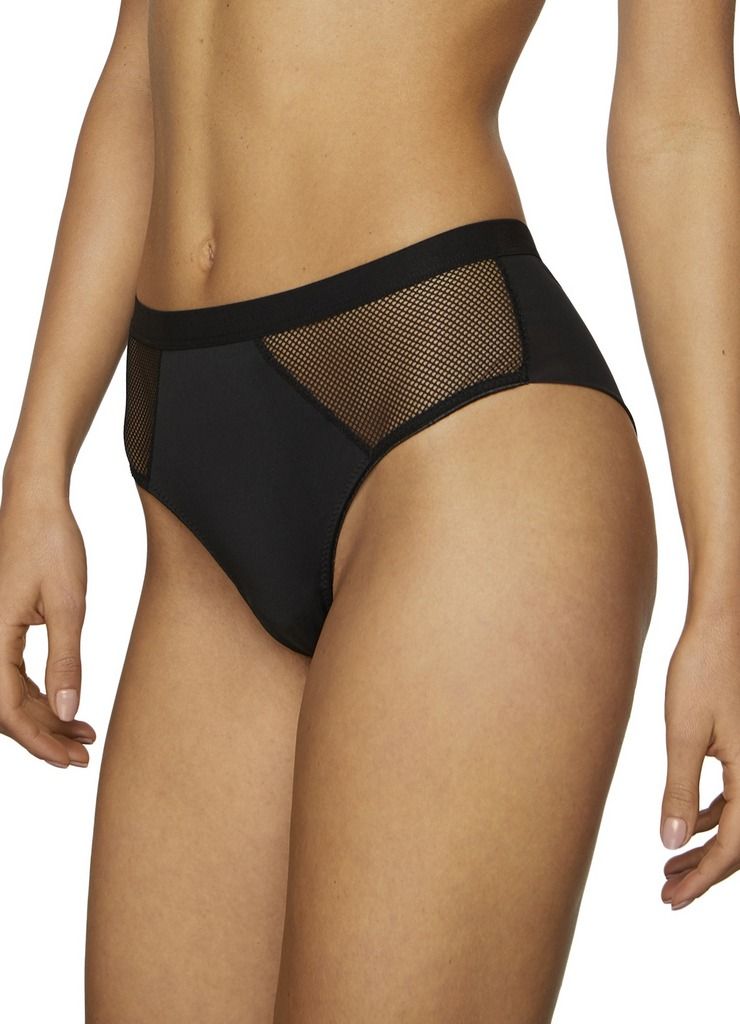 748/2-B LARA BLACK Трусы бразильяно