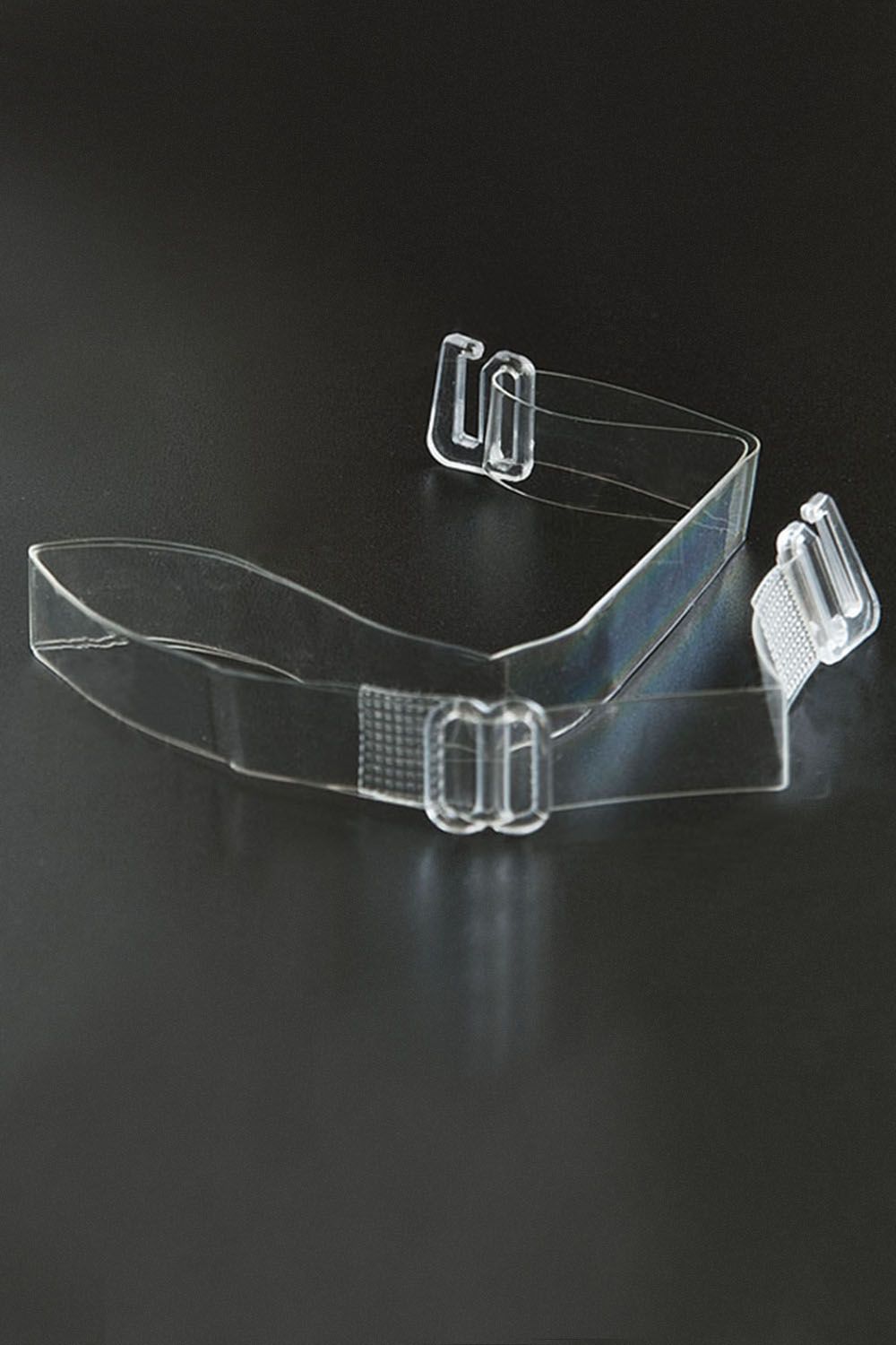 Бретели силиконовые (с пластиковым крючком) 15 мм 38022