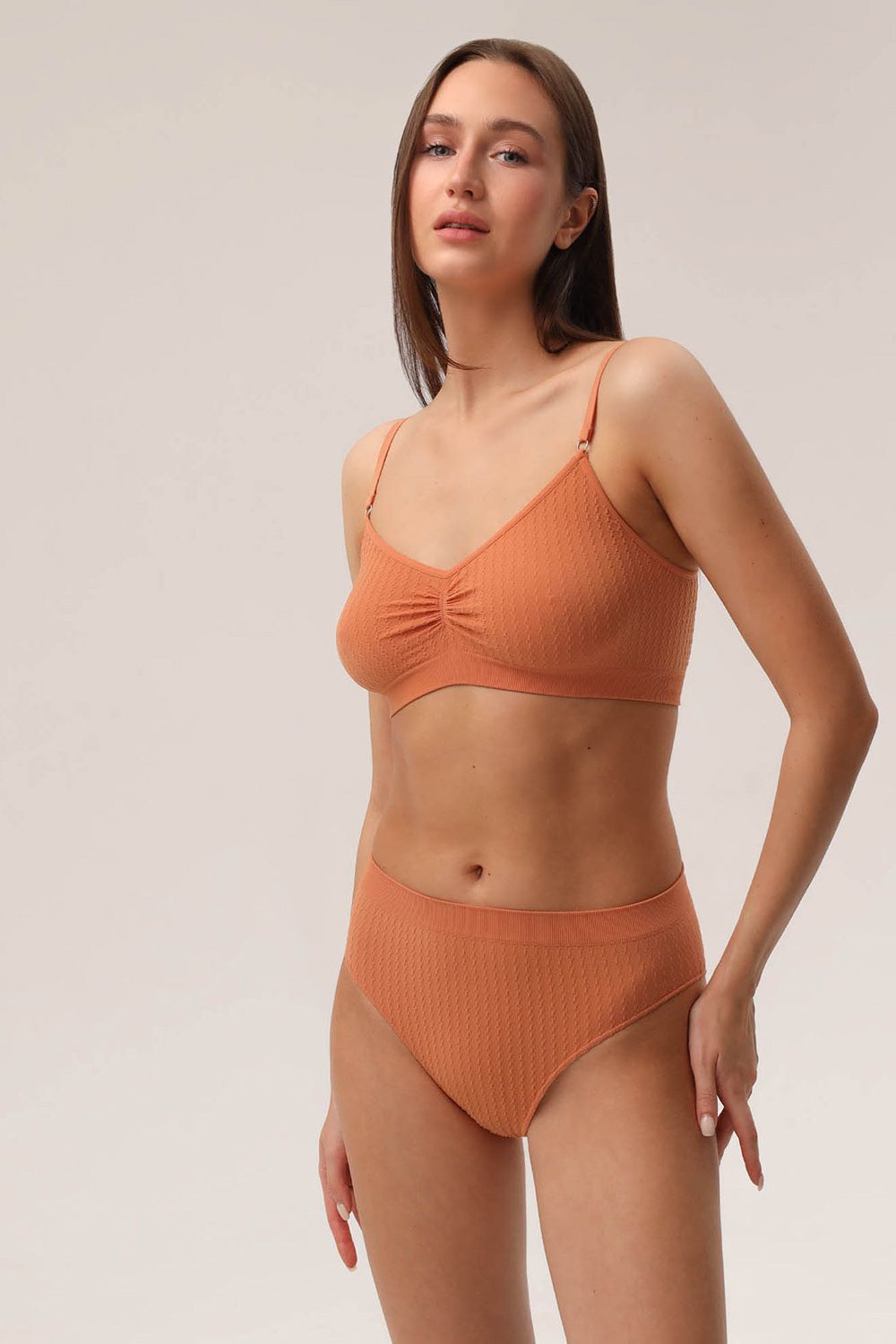 Трусы-слип SL716 Caramel