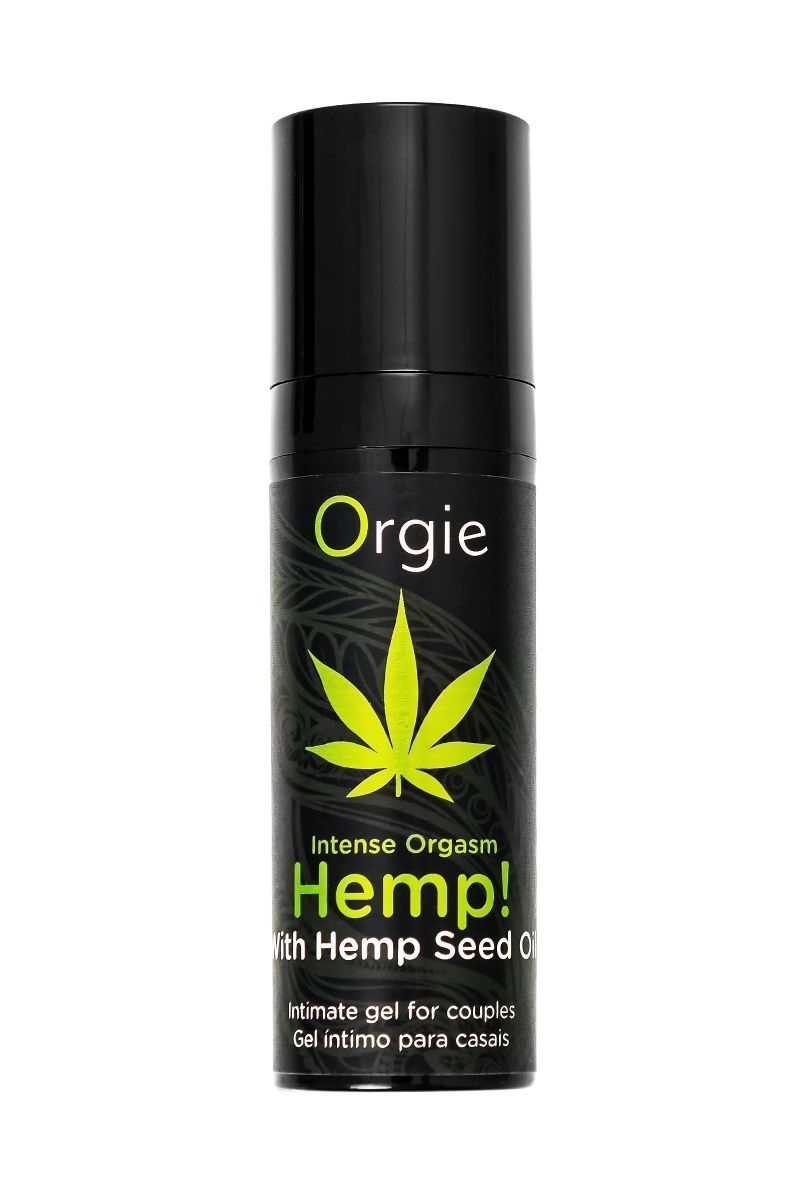возбуждающий интимный гель для пар orgie hemp intense orgasm - 15 мл. от магазина «Зона Белья»