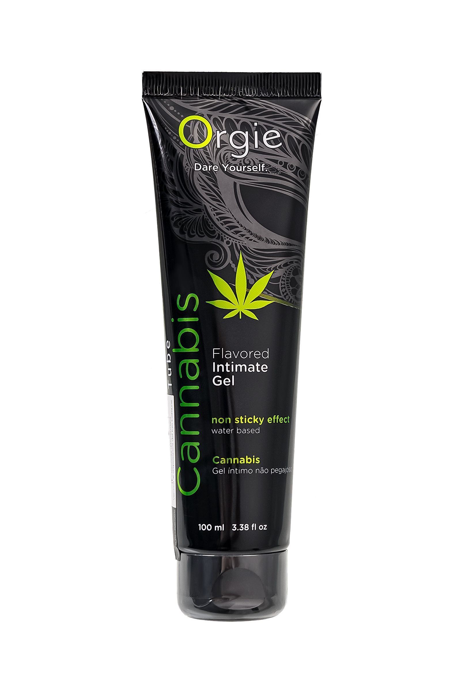 интимный гель на водной основе orgie lube tube cannabis - 100 мл. от магазина «Зона Белья»