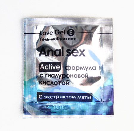 гель-лубрикант lovegel e в одноразовой упаковке - 4 гр. от магазина «Зона Белья»