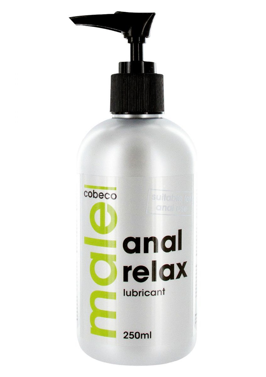 анальный лубрикант male cobeco anal relax lubricant - 250 мл. от магазина «Зона Белья»