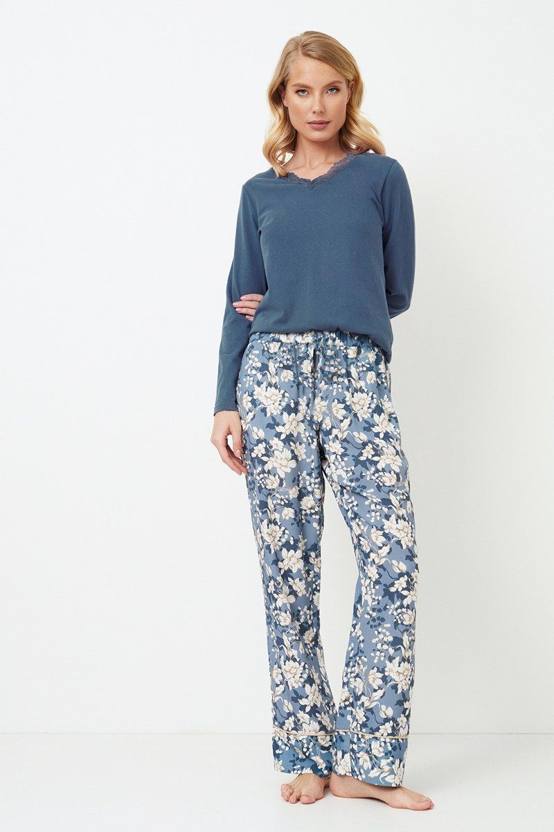 fleur пижама женская со штанами от магазина «Зона Белья»