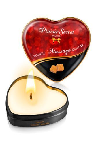 массажная свеча с ароматом карамели bougie massage candle - 35 мл. от магазина «Зона Белья»