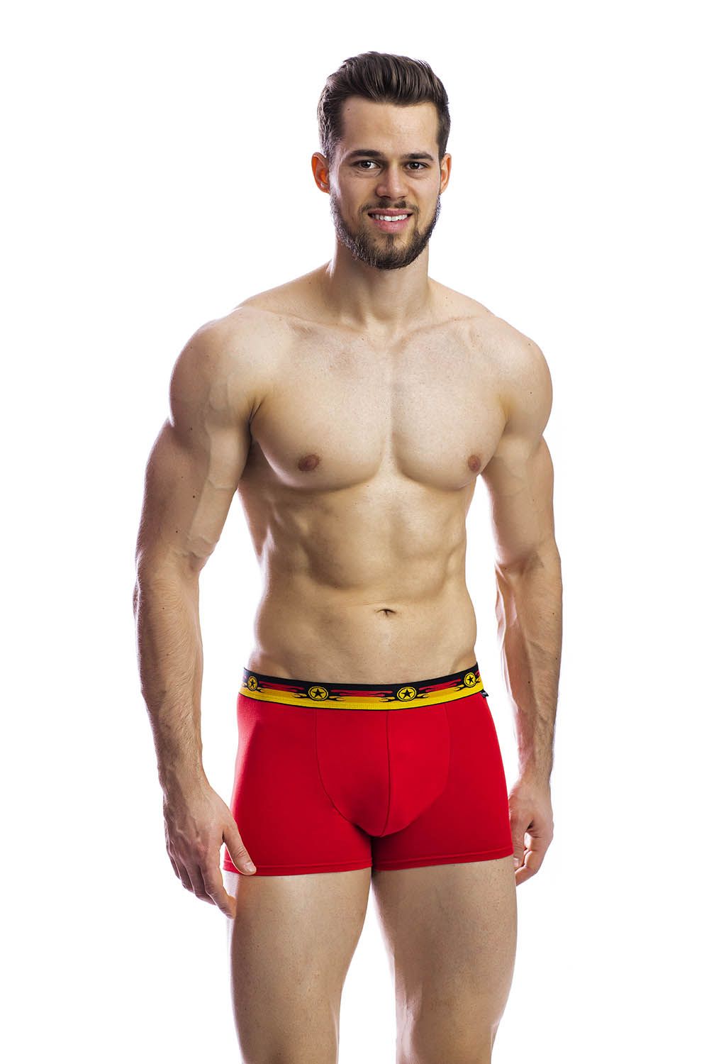 мужские трусы bb33 красный от магазина «Зона Белья»