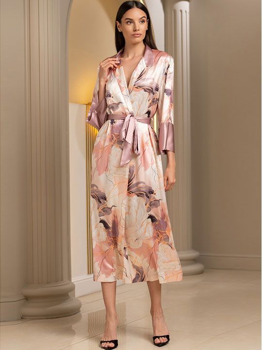 №4059 халат "peony" от магазина «Зона Белья»