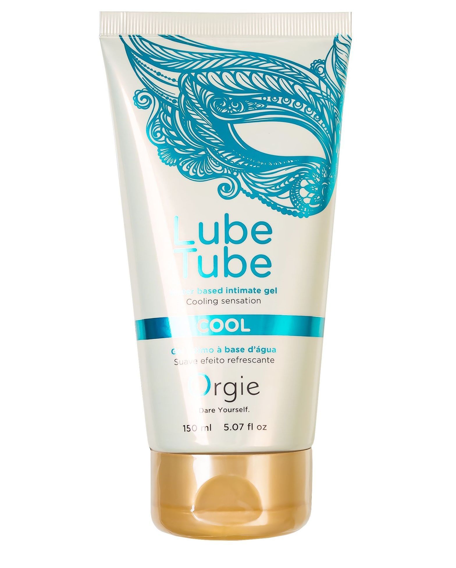 интимный гель на водной основе lube tube cool с охлаждающим эффектом - 150 мл. от магазина «Зона Белья»