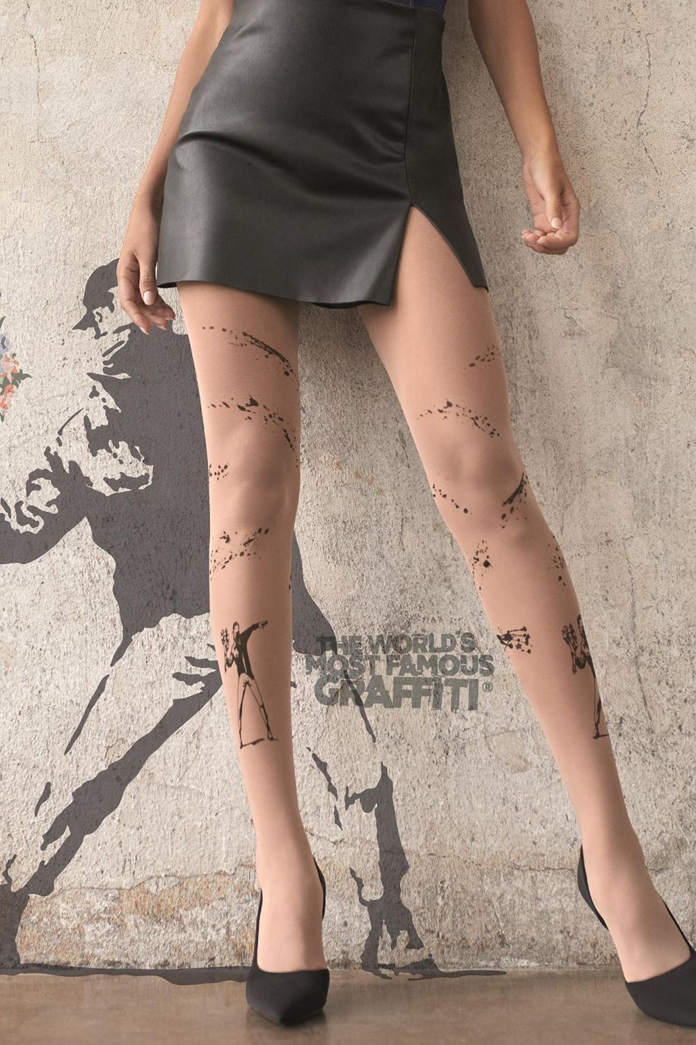 Колготки Banksy Bomber 2 Beige