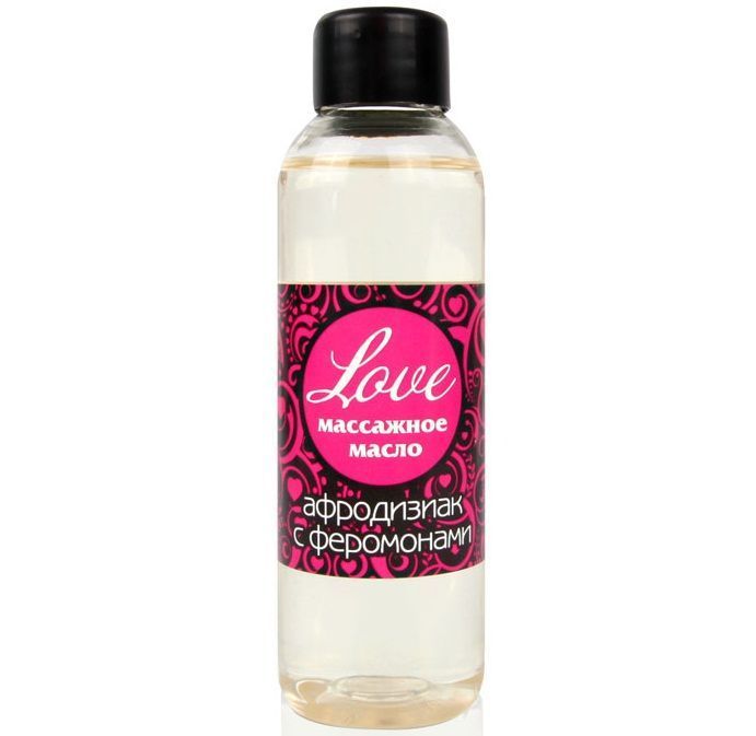 массажное масло с феромонами love - 75 мл. от магазина «Зона Белья»