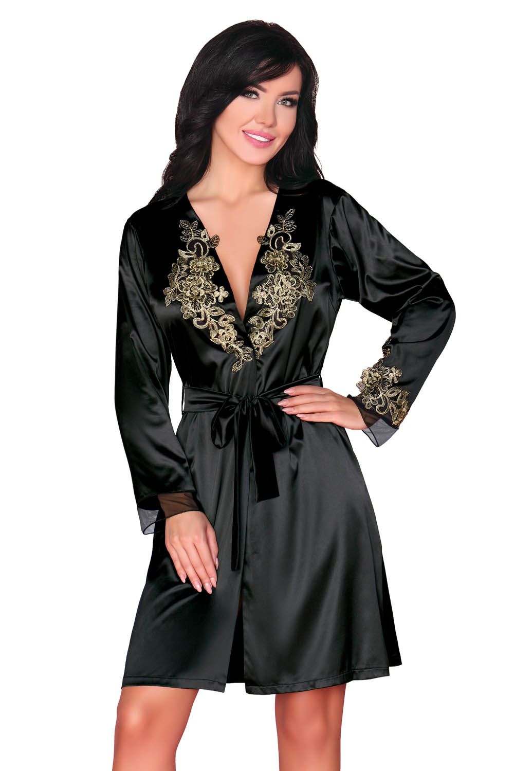 пеньюар lc 90367 natasha szlafrok от магазина «Зона Белья»