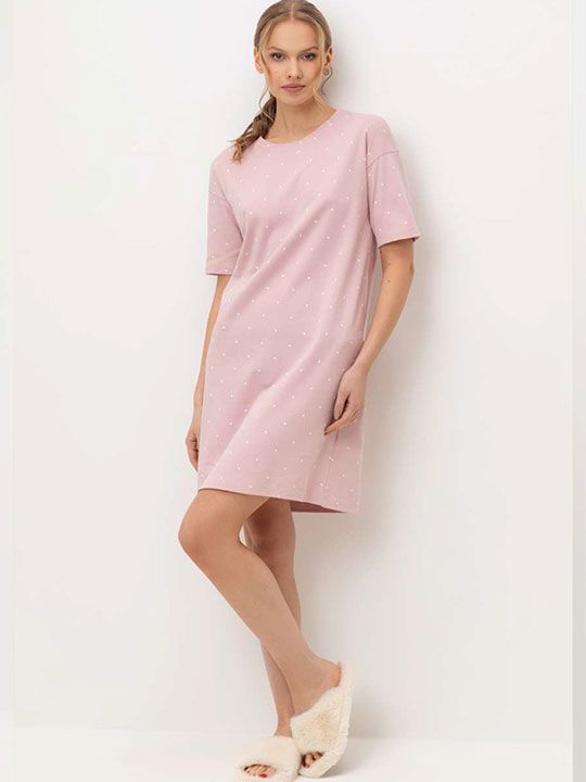 №е10066 сорочка "монохромные сердечки" от магазина «Зона Белья»