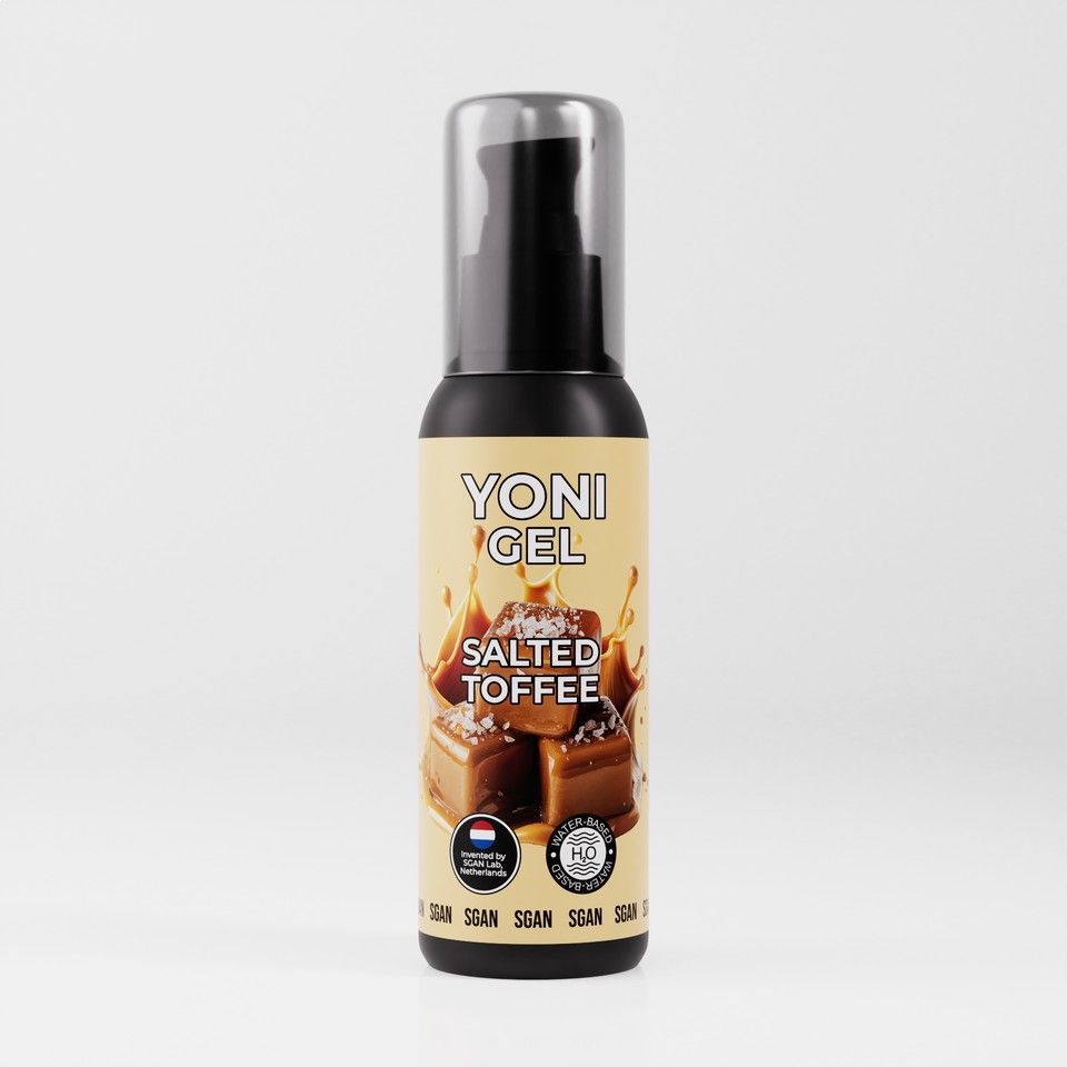 лубрикант для орального секса sgan со вкусом солёной карамели - 100 мл. от магазина «Зона Белья»