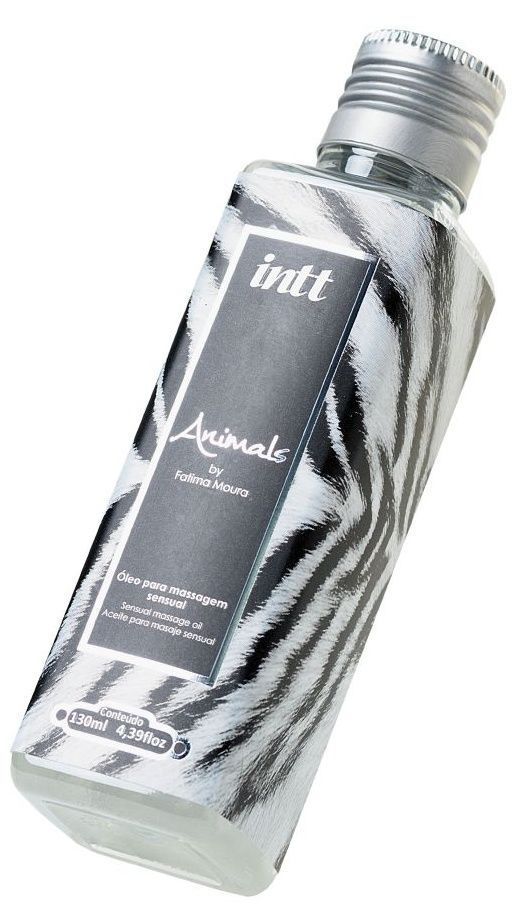 массажное масло animals by fatima moura с возбуждающим эффектом - 130 мл. от магазина «Зона Белья»
