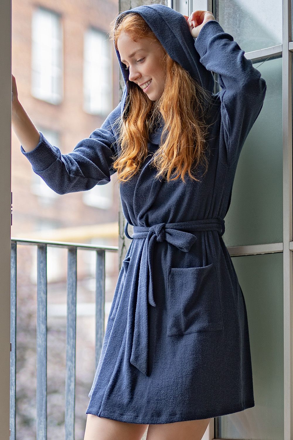 халат k-17 синий от магазина «Зона Белья»