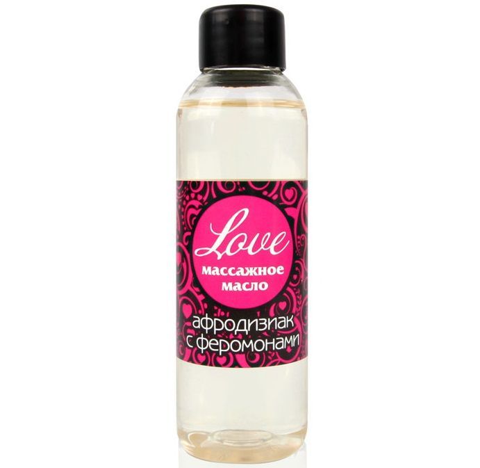 массажное масло с феромонами love - 75 мл. от магазина «Зона Белья»