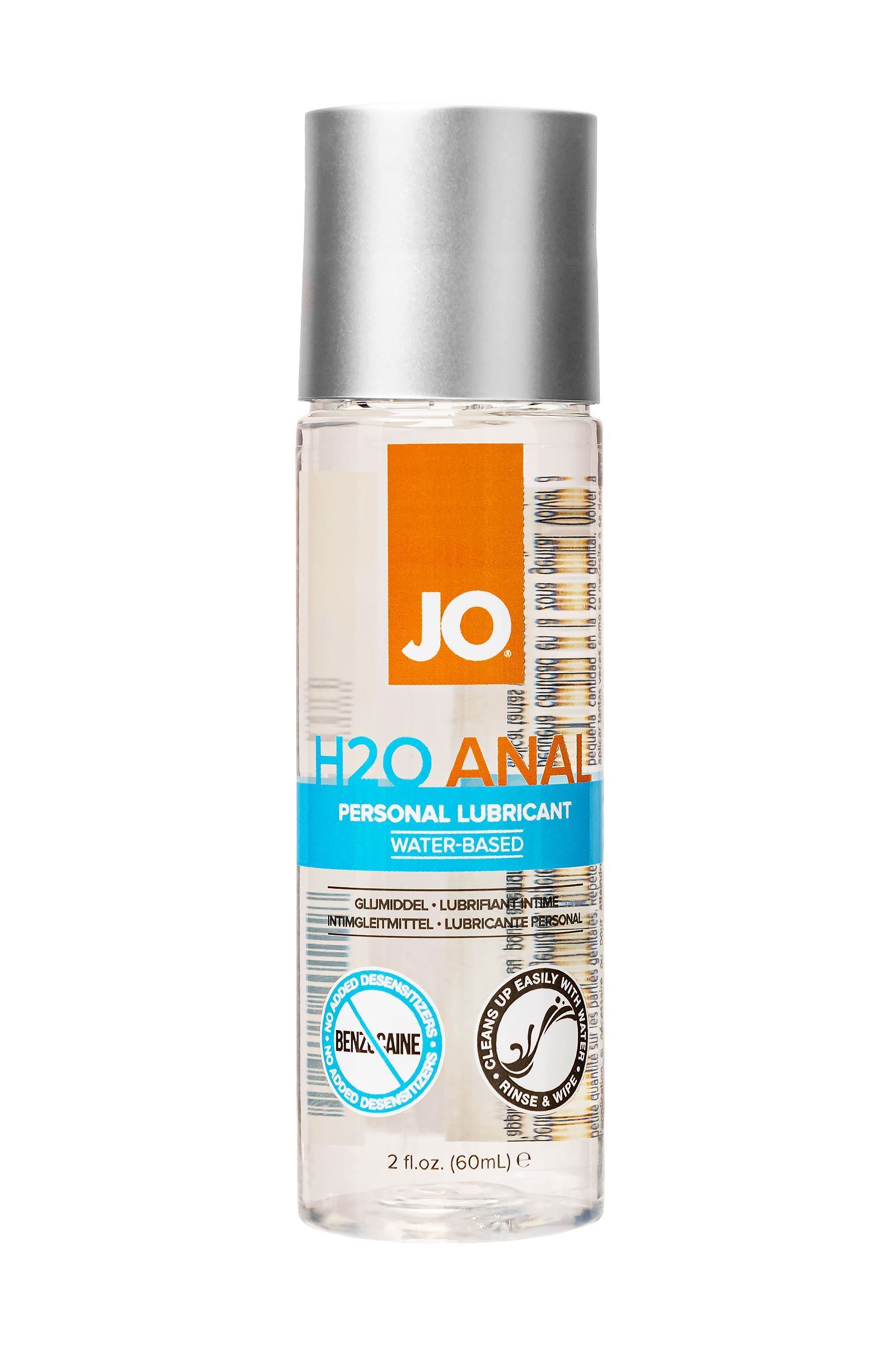 анальный лубрикант на водной основе jo anal h2o - 60 мл. от магазина «Зона Белья»