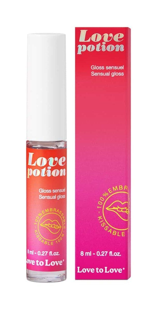 возбуждающий блеск для губ love potion - 8 мл. от магазина «Зона Белья»