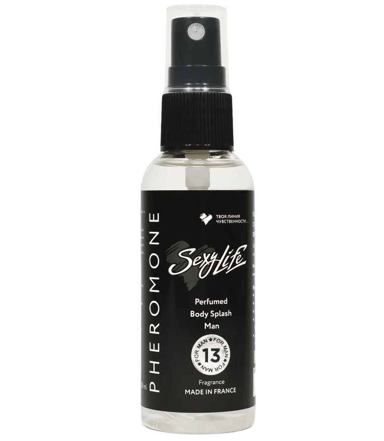 мужской парфюмированный спрей с феромонами sexy life №13 - 50 мл. от магазина «Зона Белья»