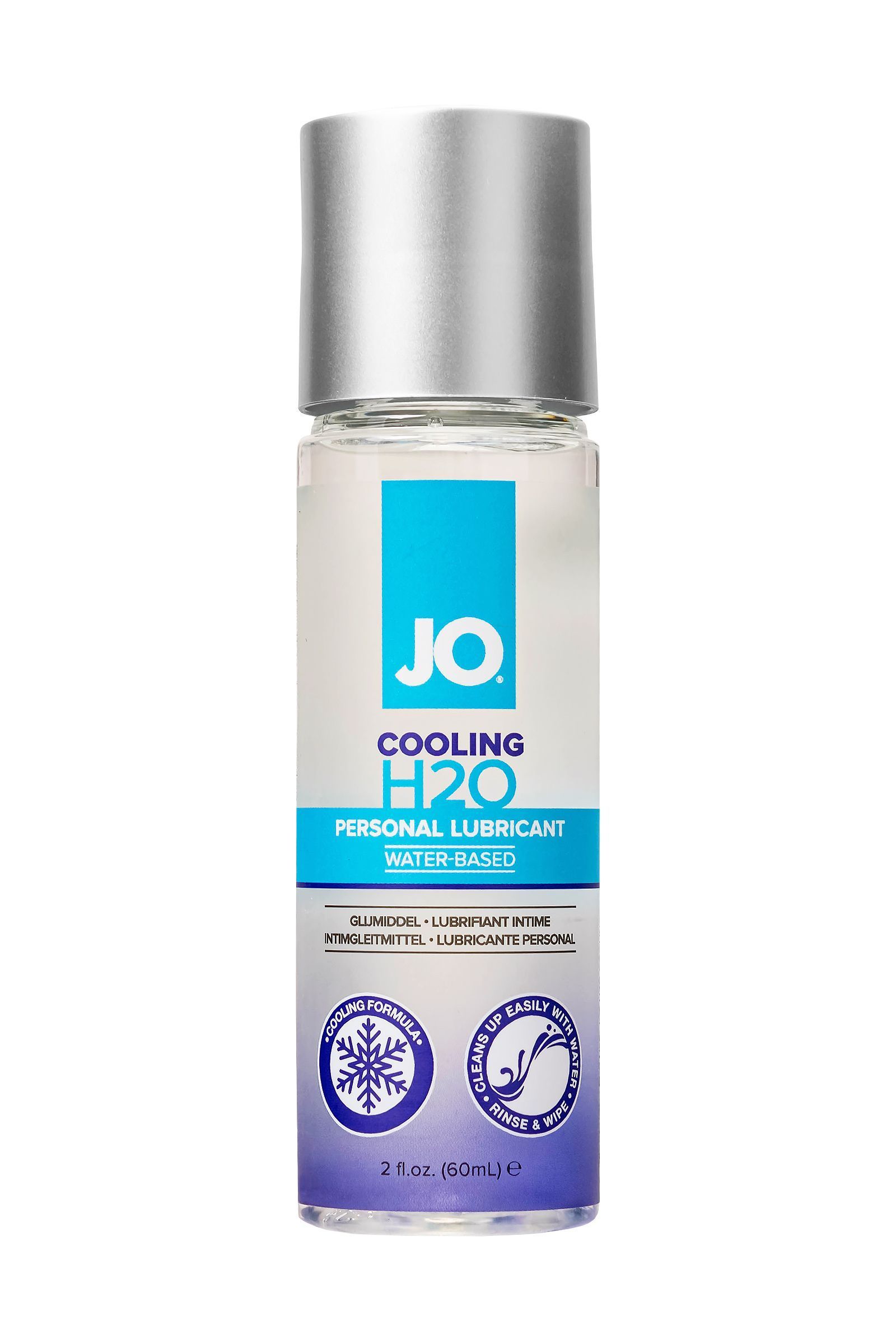 охлаждающий лубрикант на водной основе jo personal lubricant h2o cooling - 60 мл. от магазина «Зона Белья»