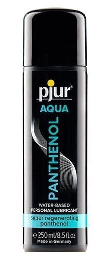 смазка на водной основе pjur aqua panthenol - 250 мл. от магазина «Зона Белья»