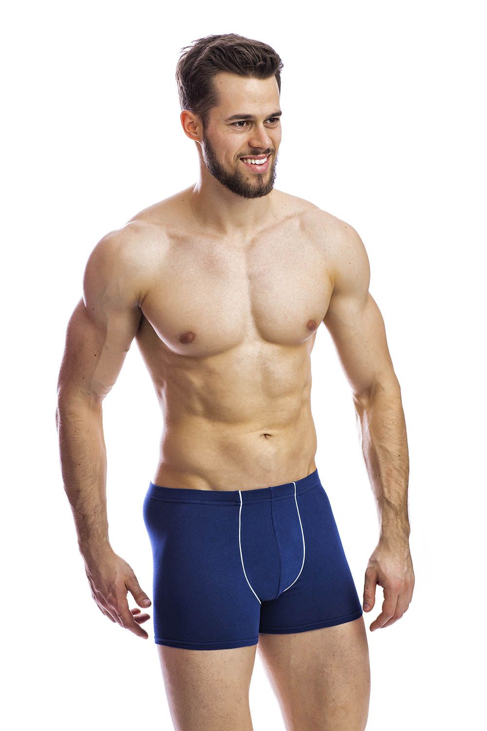 мужские трусы bb02 темно-синий от магазина «Зона Белья»