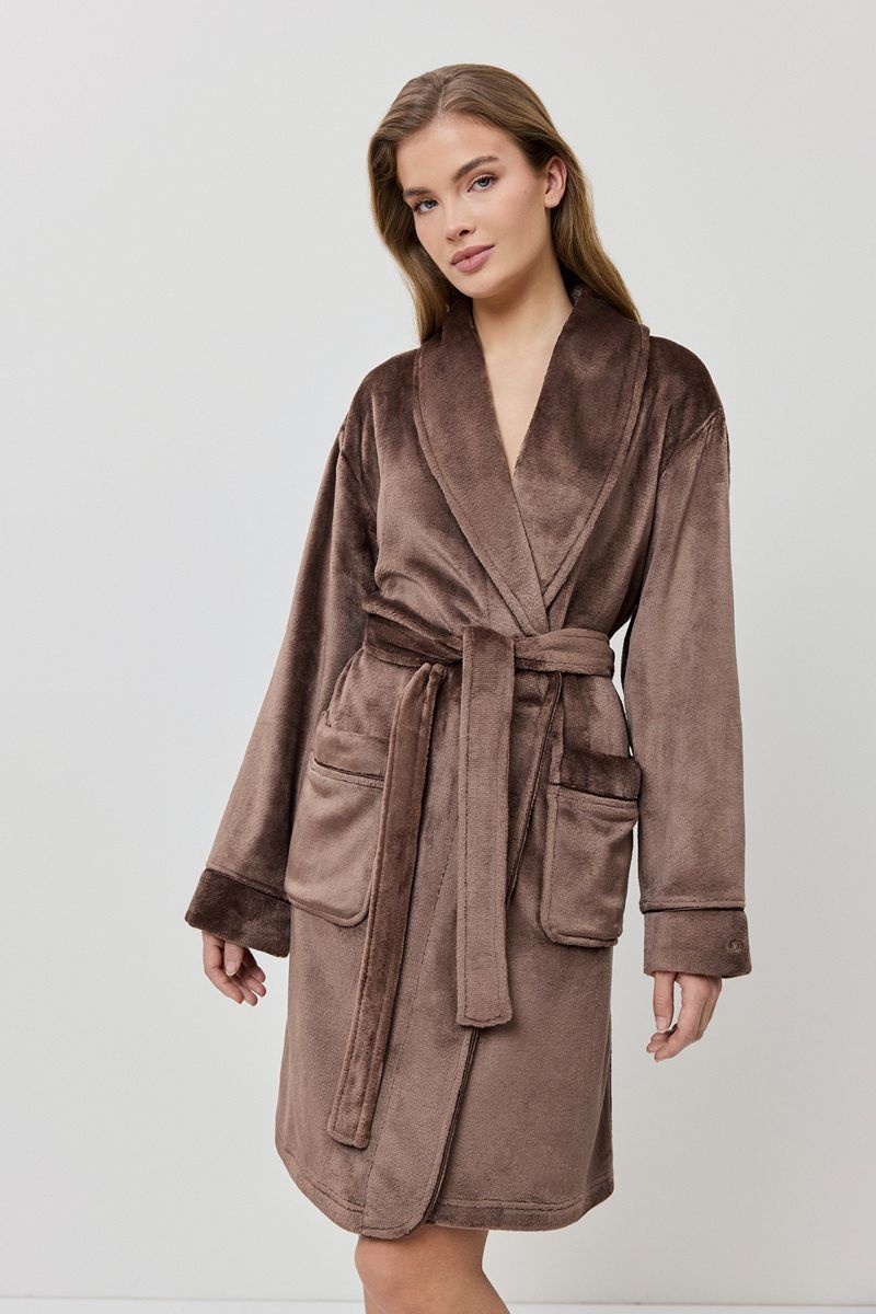eva brown халат женский от магазина «Зона Белья»