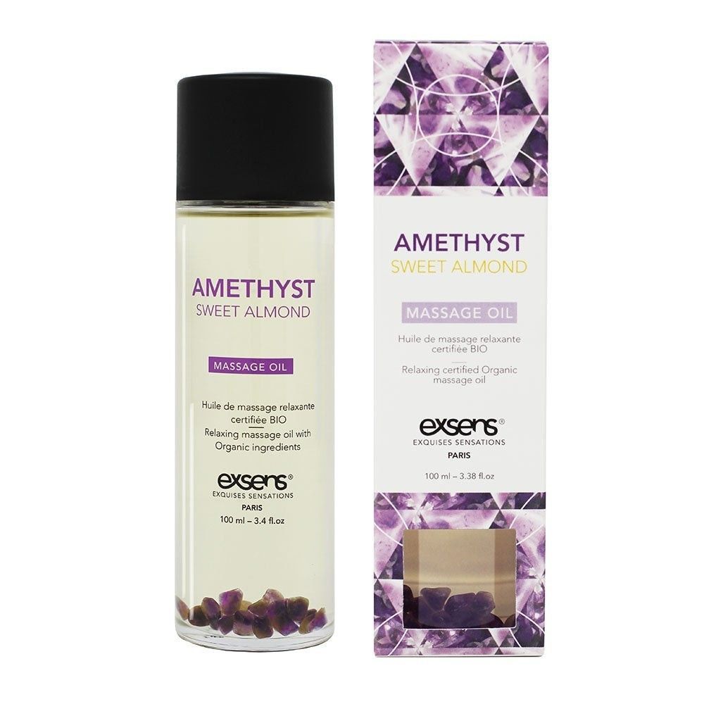 органическое массажное масло amethyst sweet almond - 100 мл. от магазина «Зона Белья»