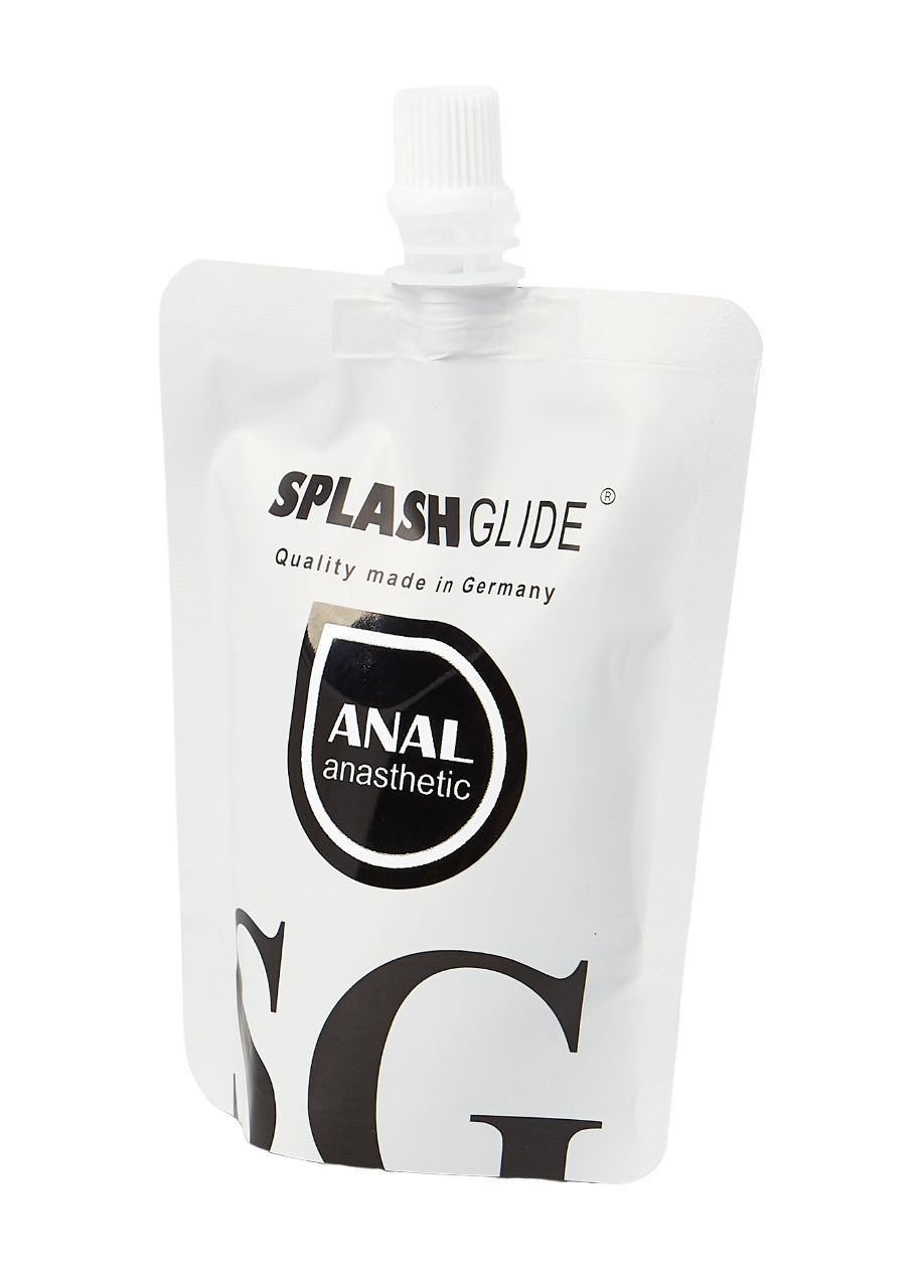 анальный лубрикант на водной основе splashglide anal anesthetic - 100 мл. от магазина «Зона Белья»