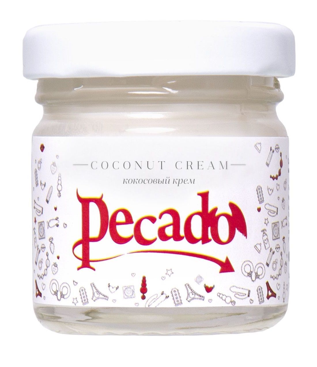 массажная свеча сoconut cream - 35 мл. от магазина «Зона Белья»