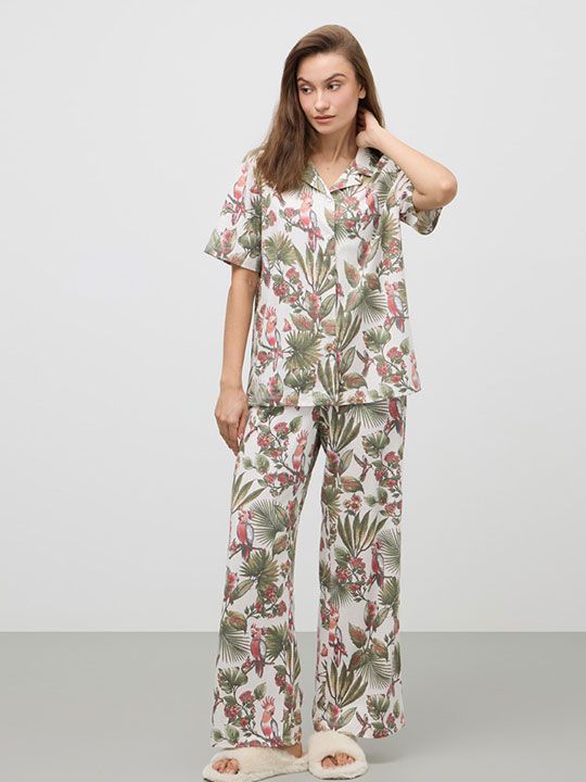 №е20110 пижама с брюками "тропики" от магазина «Зона Белья»