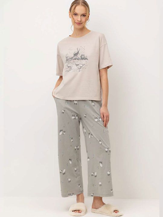 №е20178 пижама с брюками "альпийские луга" от магазина «Зона Белья»