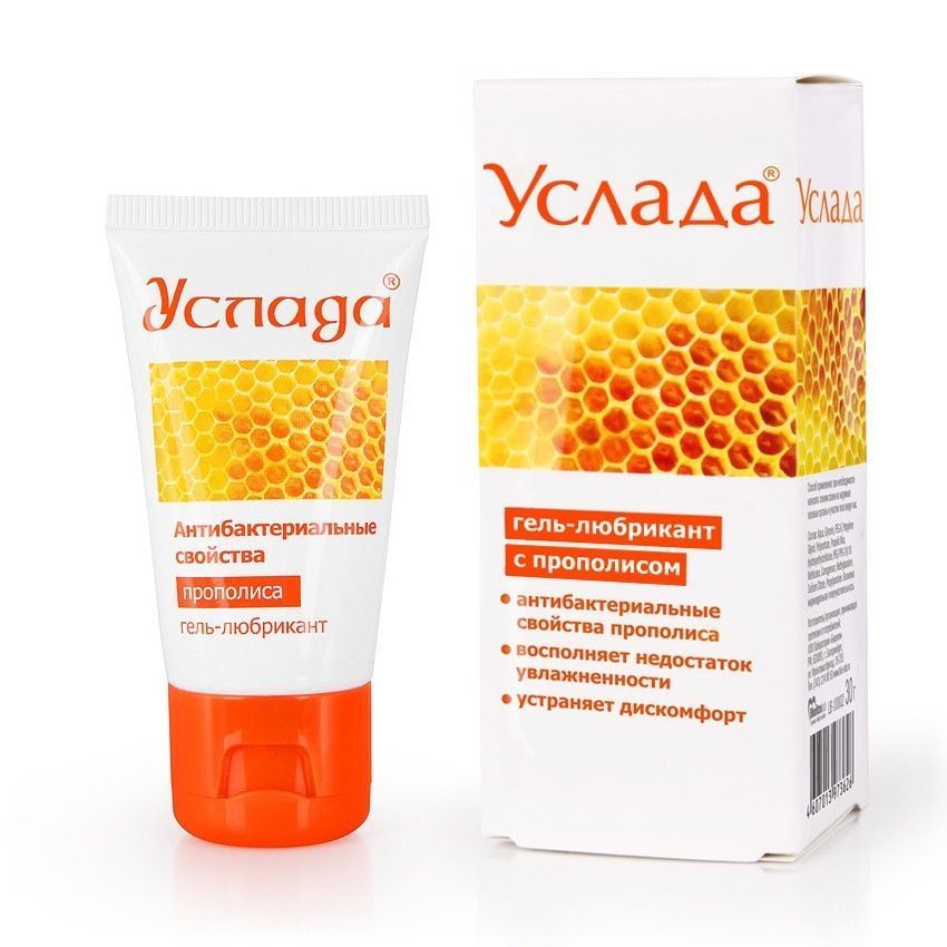 гель-лубрикант «услада» с прополисом - 30 гр. от магазина «Зона Белья»