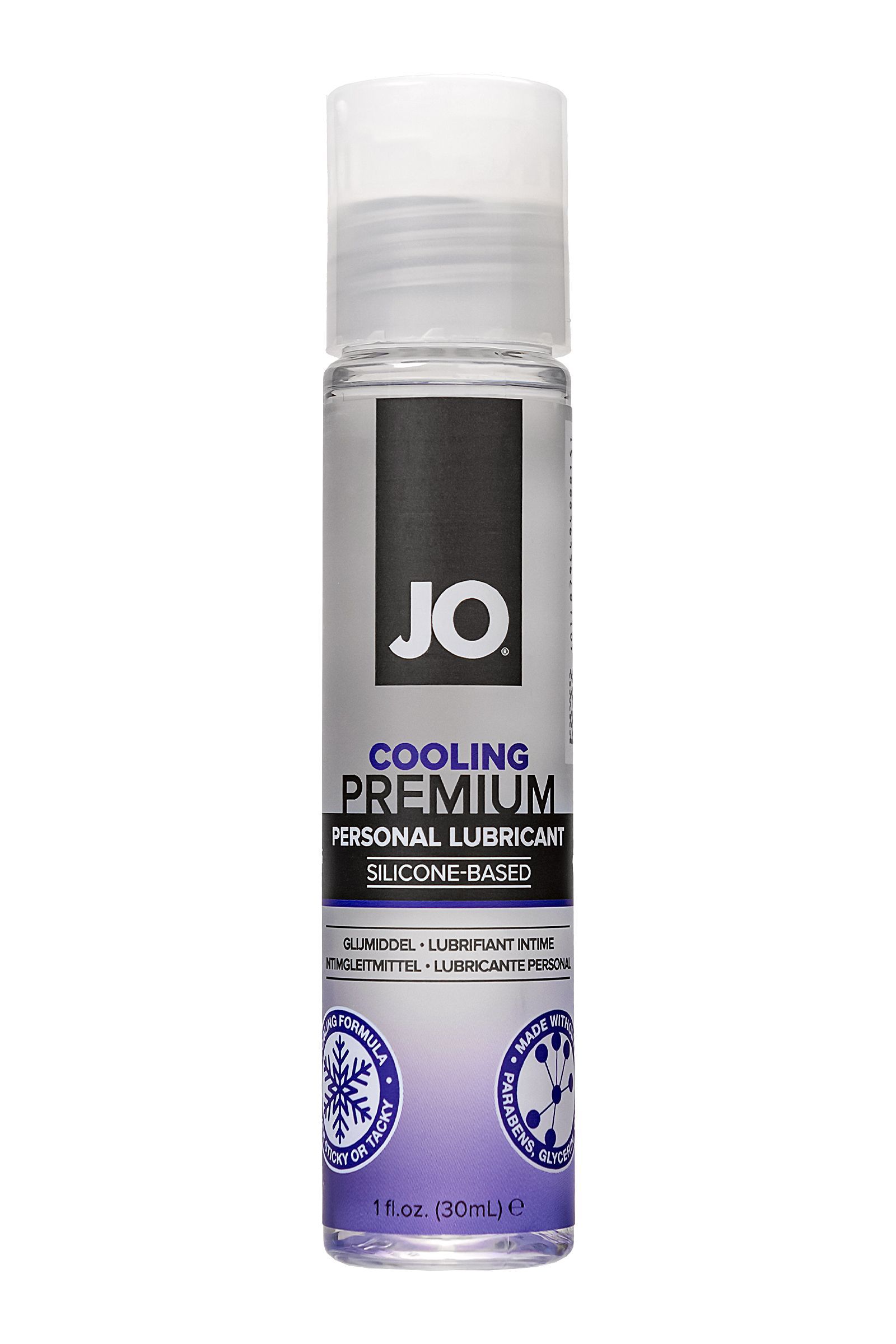 охлаждающий лубрикант на силиконовой основе jo premium cooling - 30 мл. от магазина «Зона Белья»